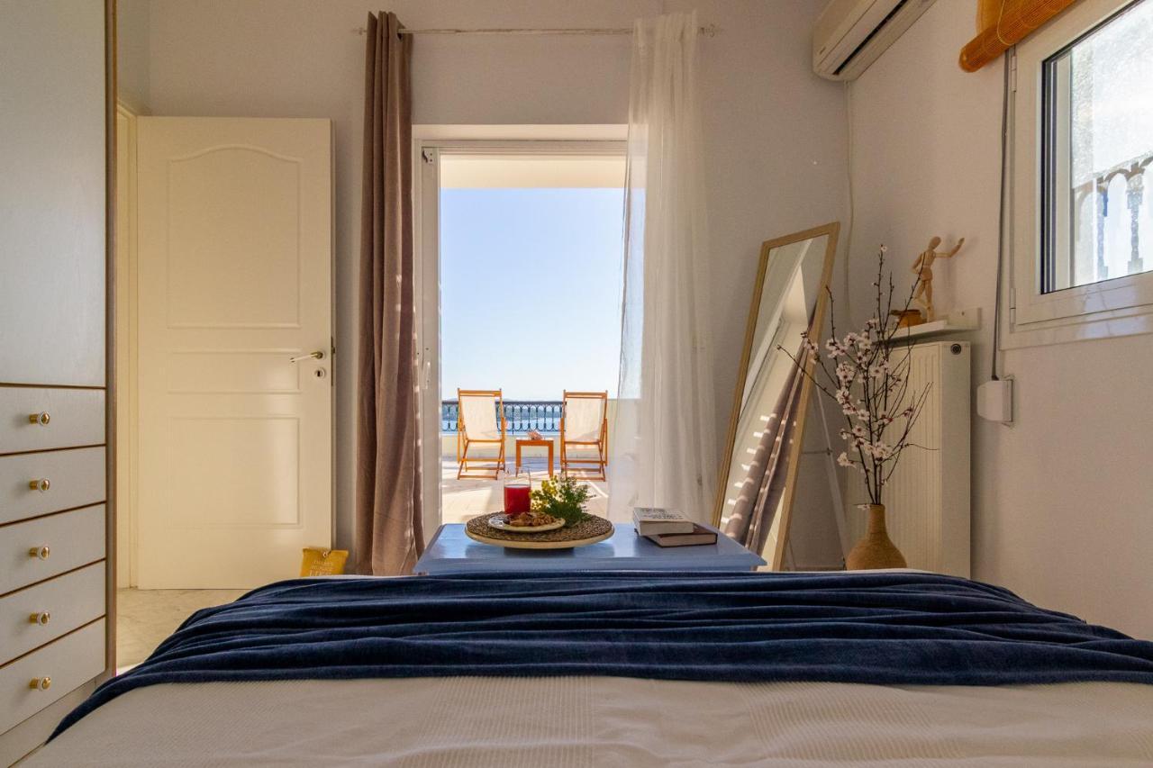 House With Amazing Ocean View And Patio - Pool Villa Porto Heli Bagian luar foto