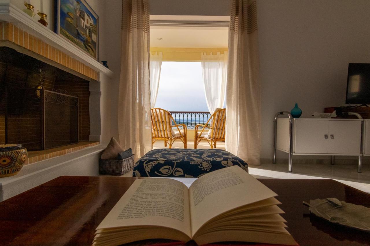 House With Amazing Ocean View And Patio - Pool Villa Porto Heli Bagian luar foto