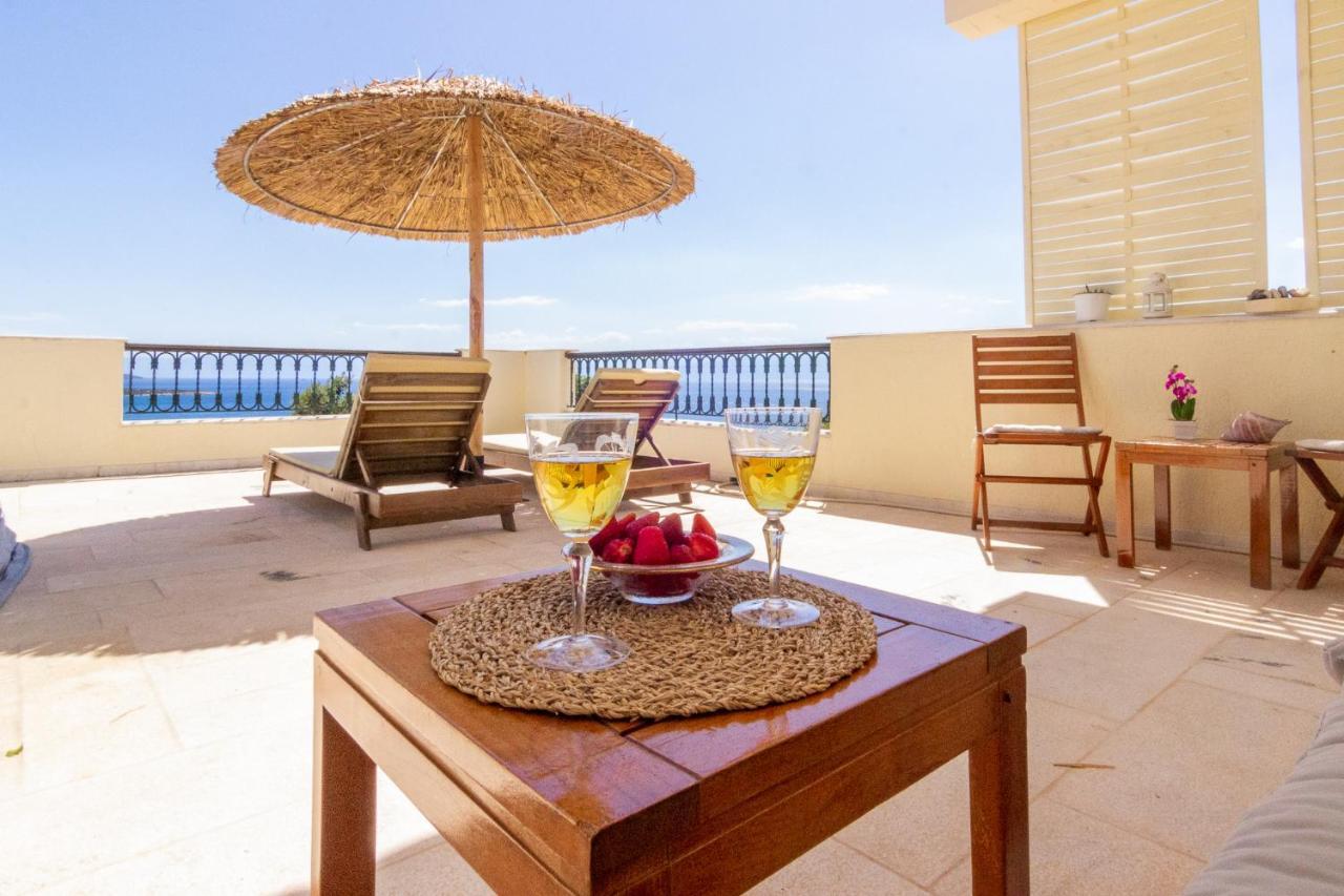 House With Amazing Ocean View And Patio - Pool Villa Porto Heli Bagian luar foto